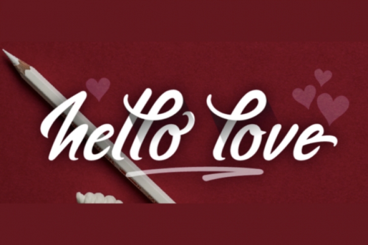 Hello Love Font Download