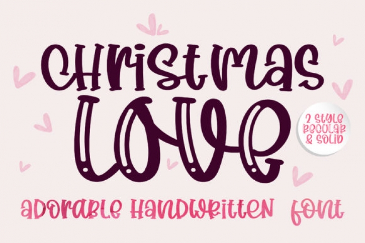 Christmas Love Font Download