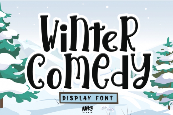 Winter Comedy Font Download