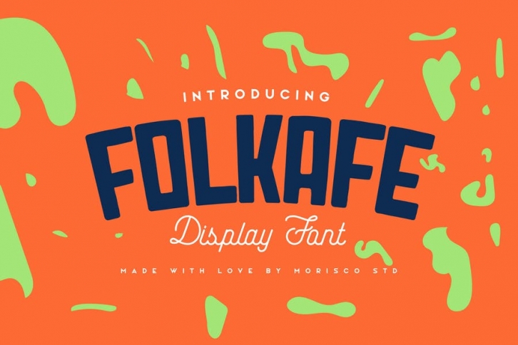 Folkafe - Display Font Font Download
