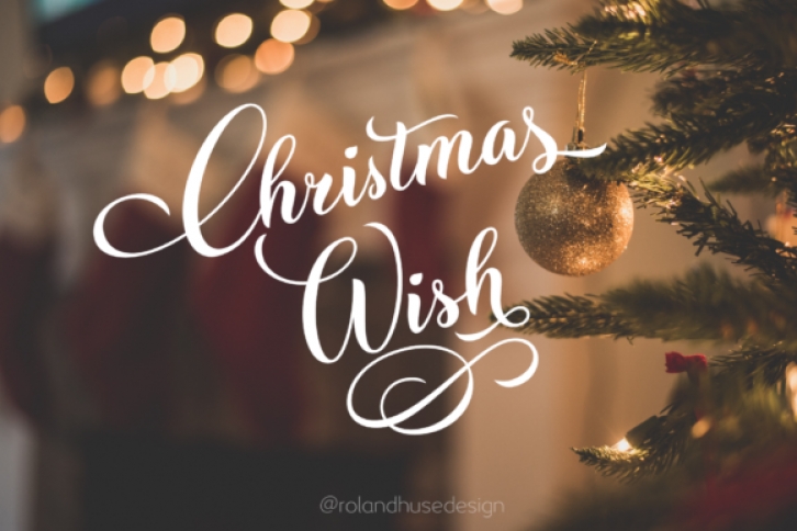 Christmas Wish Font Download