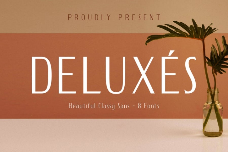 DELUXES - Beautiful Classy Sans Font Download