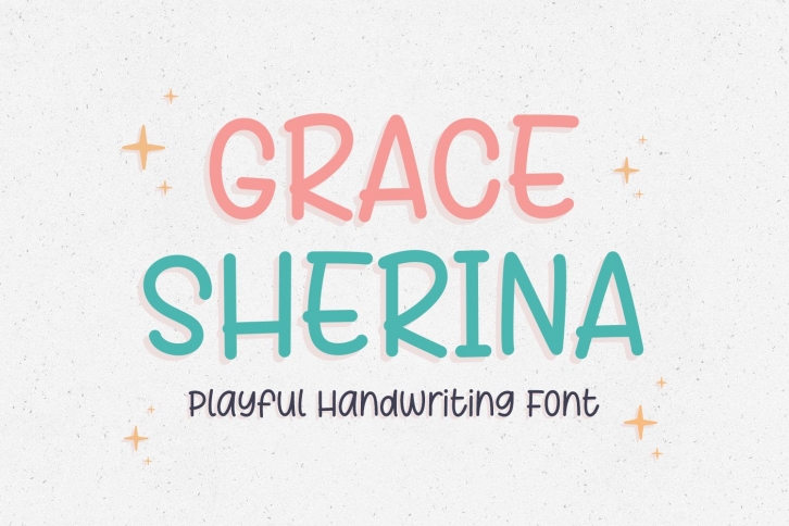 Playful Handwritten - Grace Sherina Font Font Download