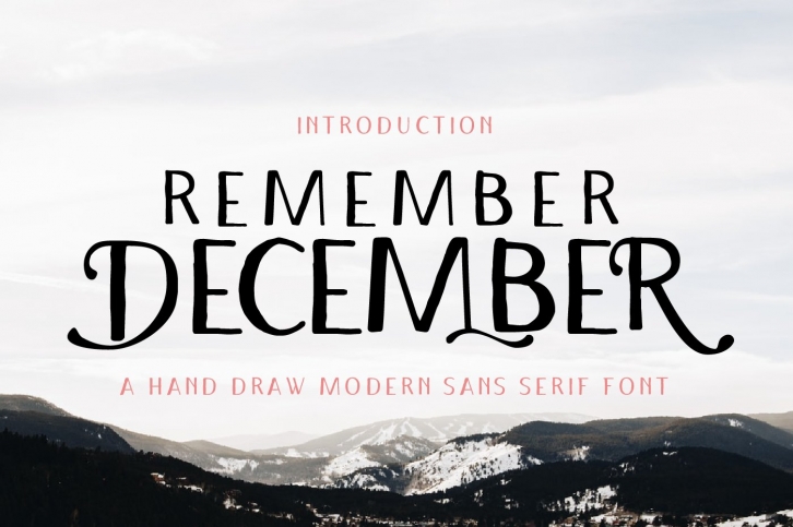 Remember December Font Download