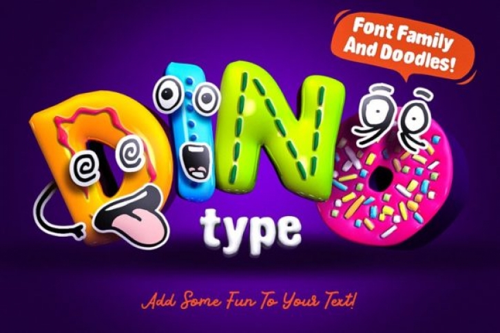 Dino Font Download