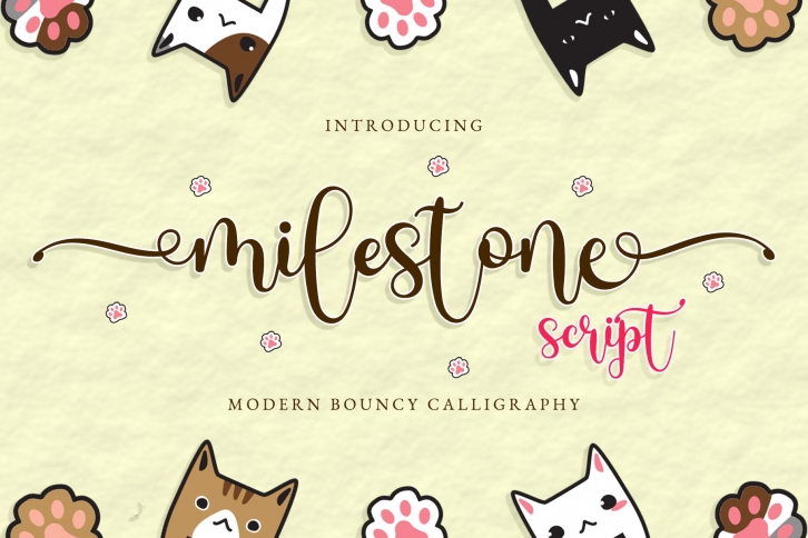 Milestone Script Font Download