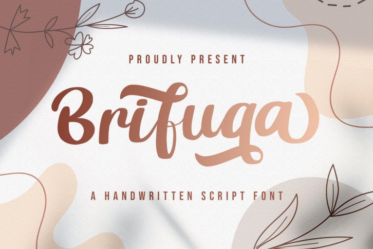 Brifuqa - Handwritten Font Font Download