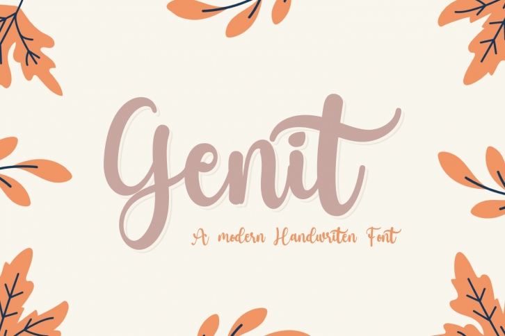 Genit Font Download