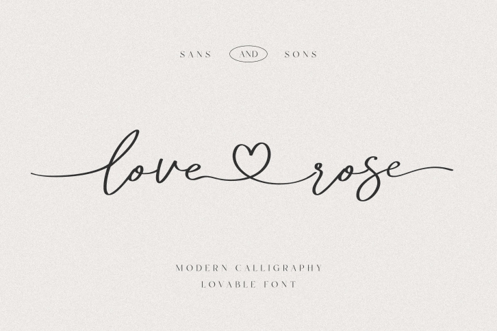 Love Rose Font Download