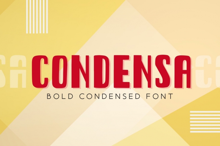 Condensa - Two Style Font Download