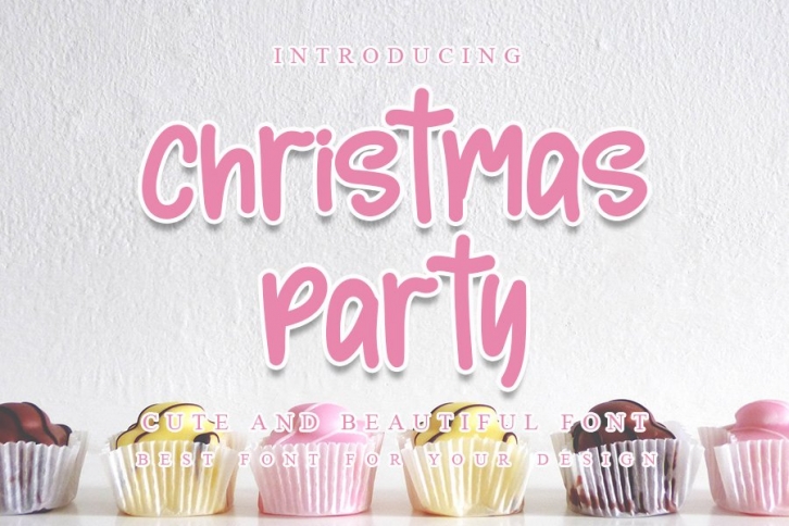 Christmas Party Font Download