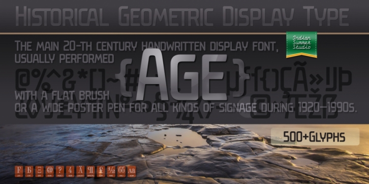 Age Font Download