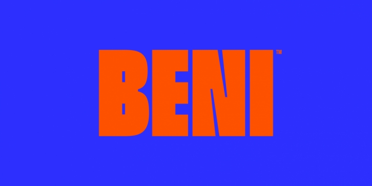 Beni Font Download