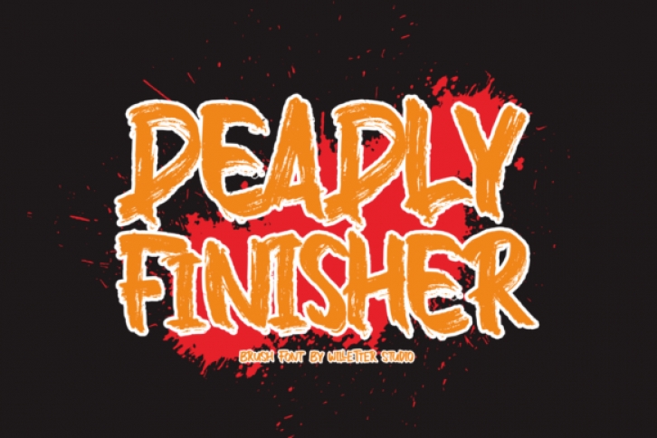 Deadly Finisher Font Download