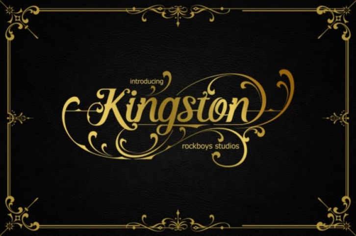 Kingston Font Download