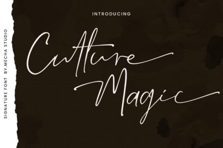 Culture Magic Font Download