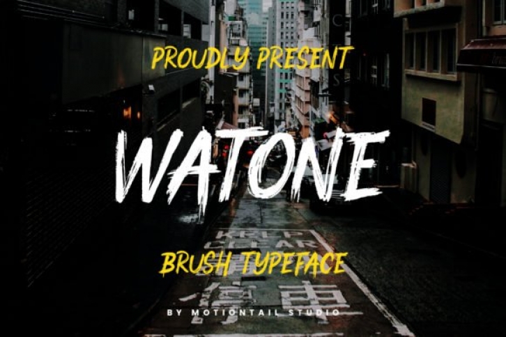 Watone Font Download