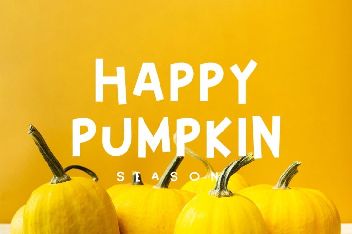 Happy Pumpkin Font Font Download