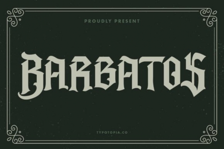 Barbatos Font Download