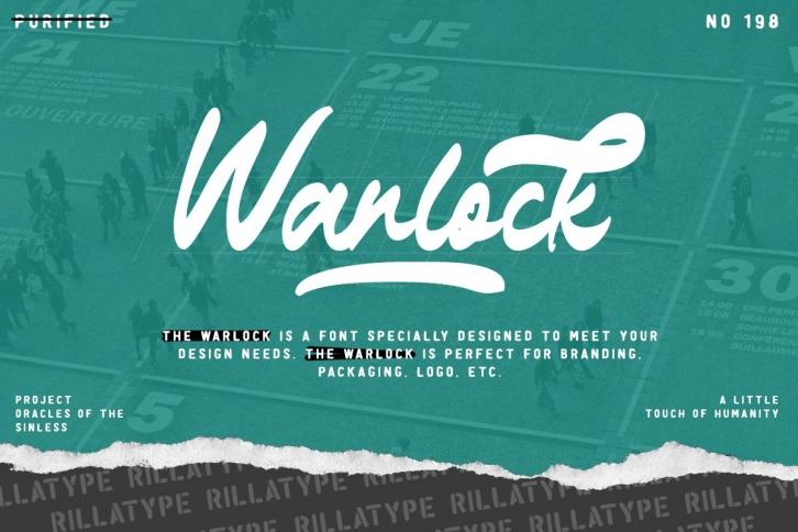The Warlock - Bold Script Font Download