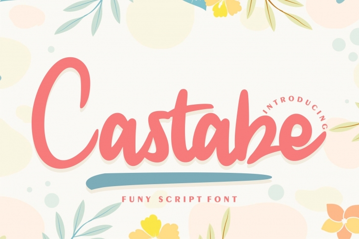 Castabe | Funy Script Font Font Download