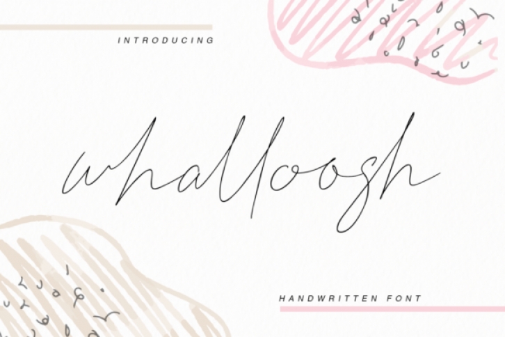 Whalloosh Font Download