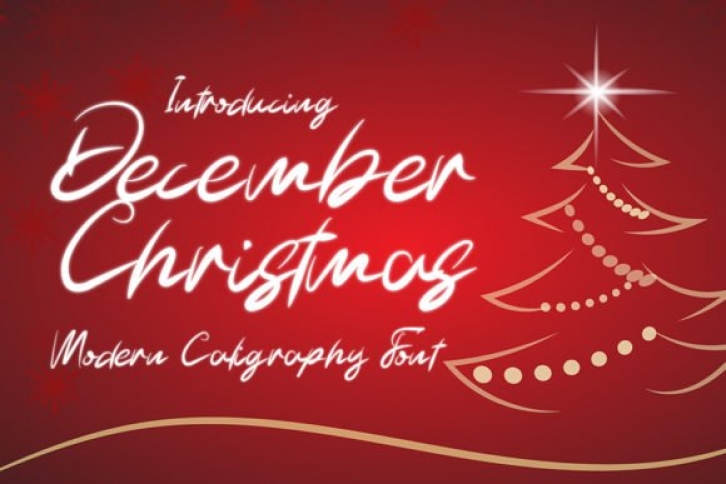 December Christmas Font Download