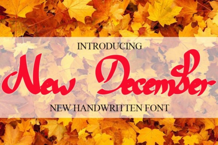 New December Font Download