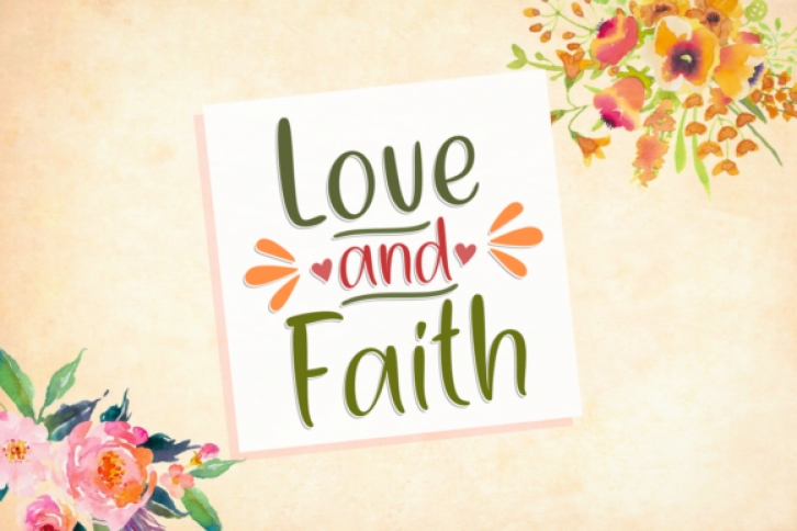 Love and Faith Font Download