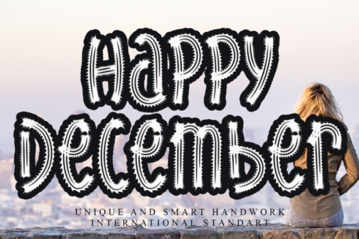 Happy December Font Download