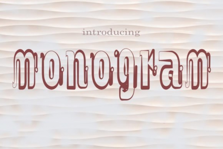 Monogram Font Download