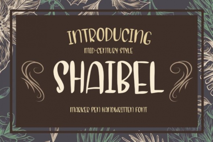 Shaibel Font Download