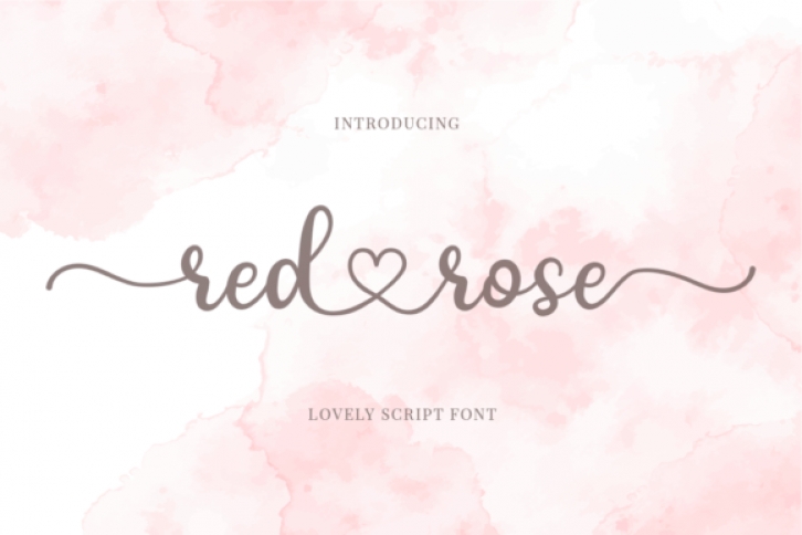 Red Rose Font Download