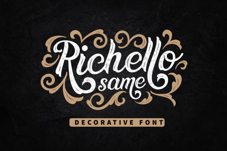 Richello Same Font Download