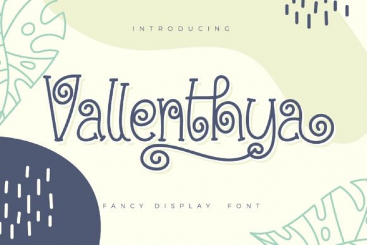 Vallenthya Font Download