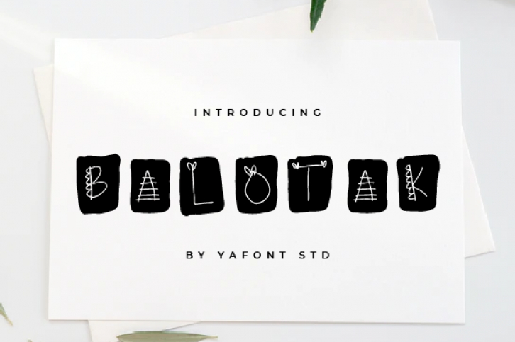 Balotak Font Download