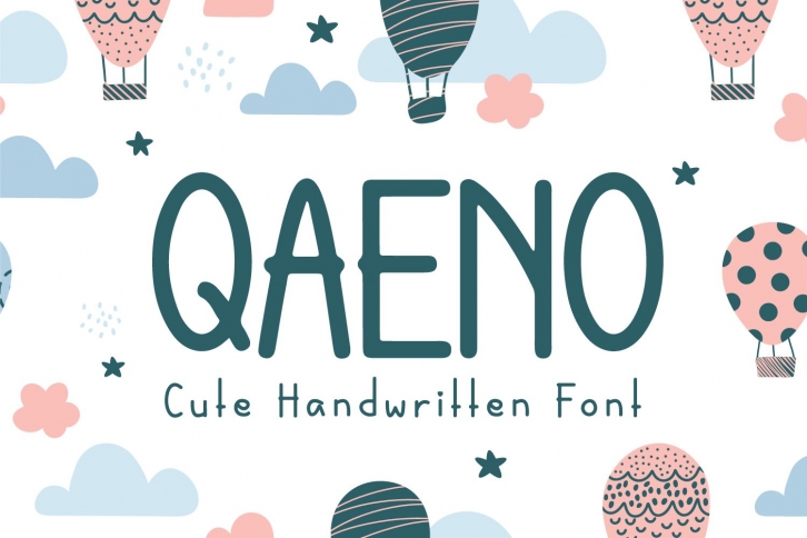Qaeno - Handwritten Font Font Download