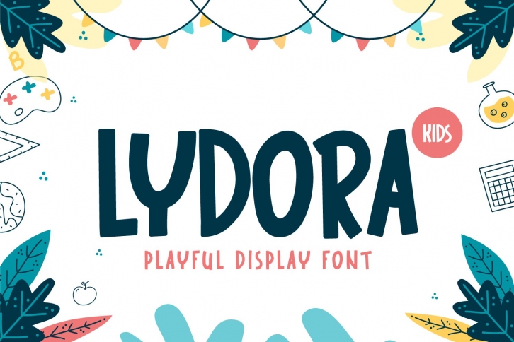 Lydora Kids - Display Font Font Download