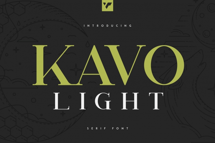 Kavo Serif Light Font Download