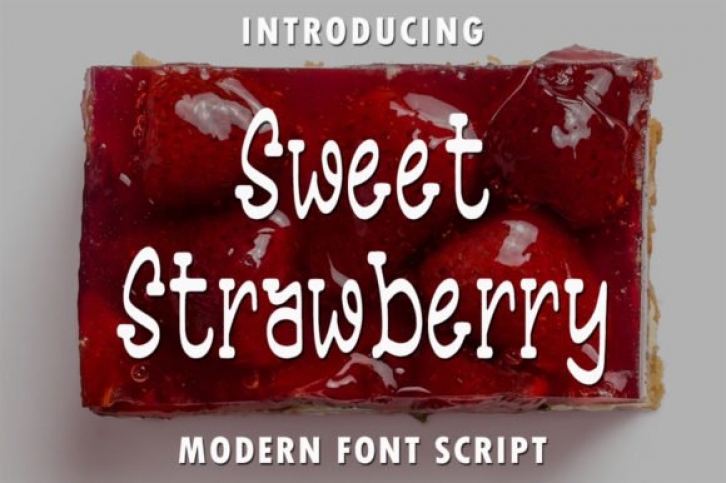 Sweet Strawberry Font Download