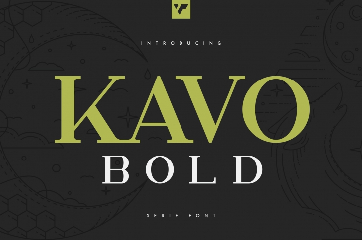 Kavo Serif Bold Font Download