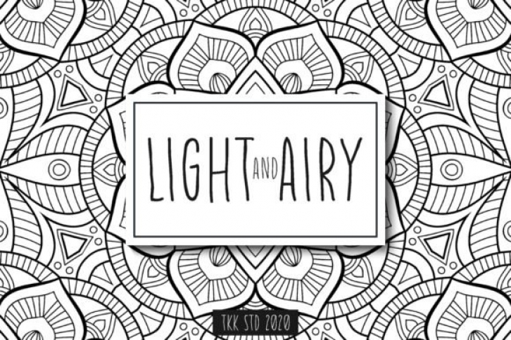 Light and Airy Font Download