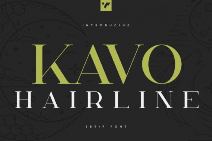 Kavo Hairline Font Download