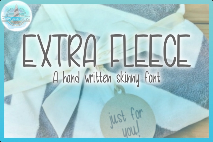 Extra Fleece Handwritten Skinny Font Font Download