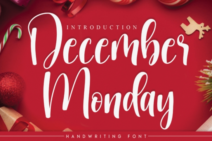 December Monday Font Download