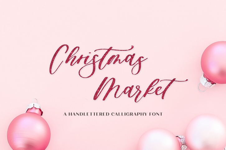 Christmas Market Script Font Download
