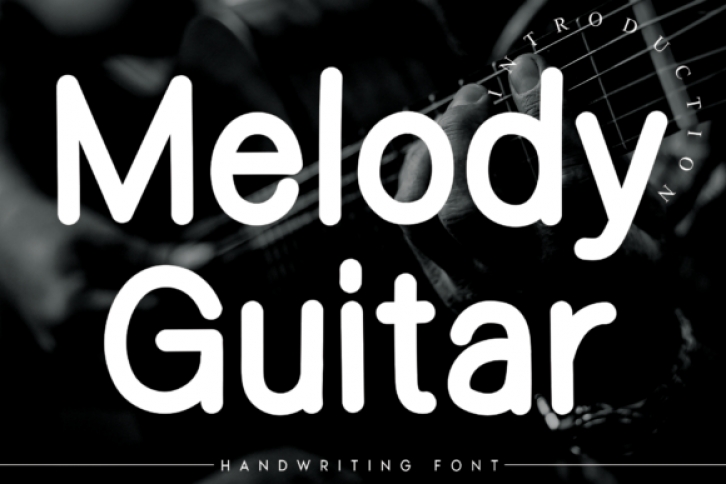 Melody Guitar Font Download