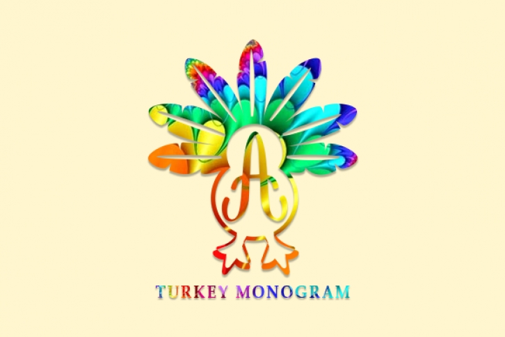 Turkey Monogram Font Download