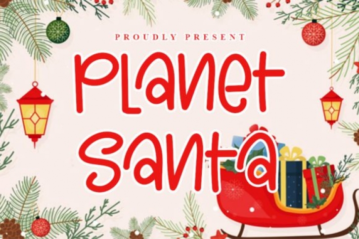 Planet Santa Font Download