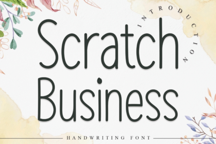 Scratch Business Font Download